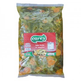 Chiles Rajas Carey 6 Bolsas de 3kg