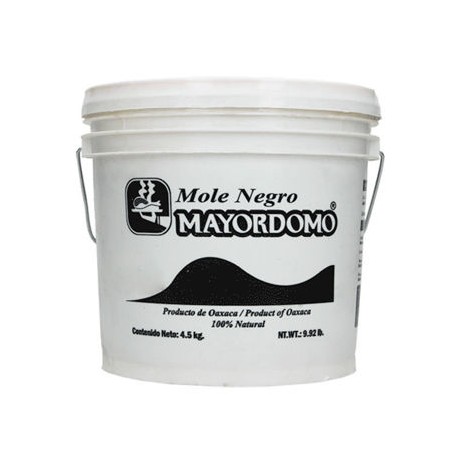 Mole Negro Mayordomo 4.5 Kg de Oaxaca Cubeta