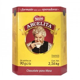 Chocolate Abuelita 24 Tablillas Envueltas 2.16 Kg (IEPS INC.)