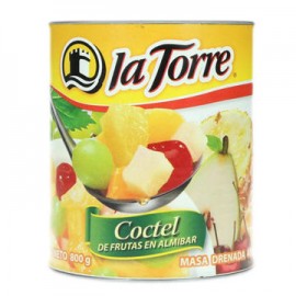 Coctel de frutas La Torre Lata de 800 g