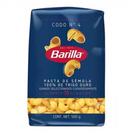 Pasta Codo No. 4 Barilla 12 de 500 g