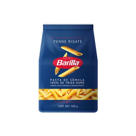 Pasta Penne Rigatte 14/500 Gr. Barilla (Pluma)