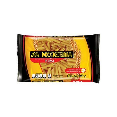 Pasta Penne Rigatte/ Pluma  Moderna 20/200 Gr.