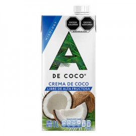Crema de coco A de Coco 12 de 1 Lt Tetrapack