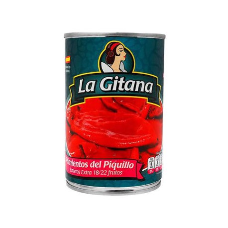 Pimiento Piquillo lata 370 grs. LA GITANA