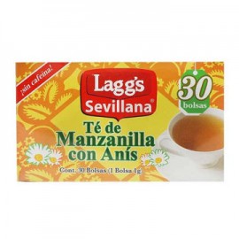 REMATE Te Manzanilla con Anis 30 sobres Laggs