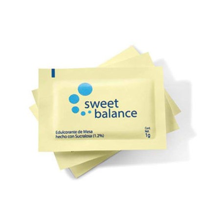 Endulzante Sweet Balance 1000 sobres 1g Amarrillo