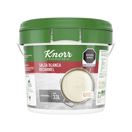 Salsa Bechamel Knorr Cubeta 4 Kg