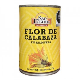 Flor de Calabaza San Miguel 420 g Lata