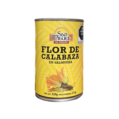 Flor de Calabaza San Miguel 420 g Lata