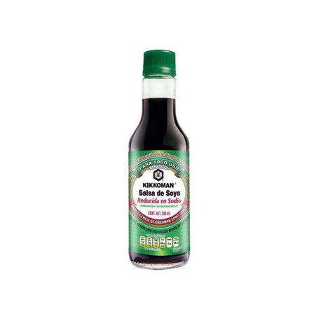 Salsa de Soya Light Kikkoman 296 mL Baja en sodio