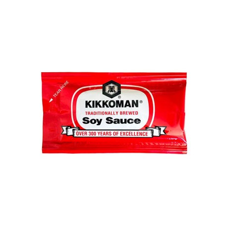 Salsa de soya porcion Kikkoman 500 pz de 6 mL