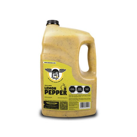 Salsa Lemon Pepper Mr. Wings 3.8 L