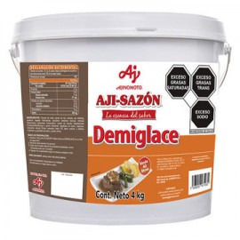 Salsa Oscura Demiglace Cub. 4 Kg. AJI-SAZON