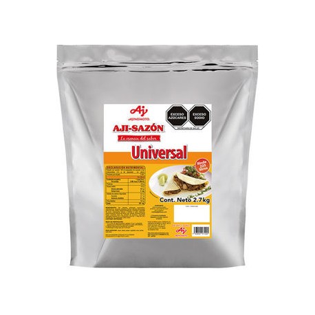 Sazonador Pollo Universal Aji-Sazon bolsa de 2.7Kg