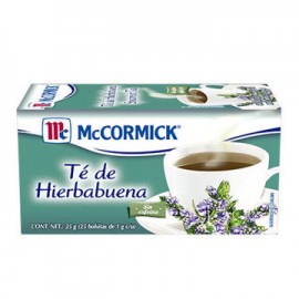 Te Hierbabuena McCormick con 25 sobres