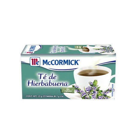 Te Hierbabuena McCormick con 25 sobres