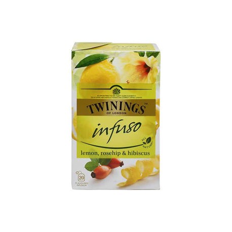 Te Limon, Rosa y Jamaica Twinings paquete 20 sobres