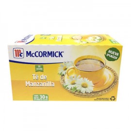 Te Manzanilla McCormick con 25 sobres