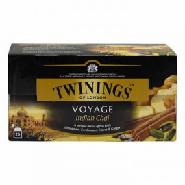 Te Negro Chai Voyage Twinings paquete 25 sobres