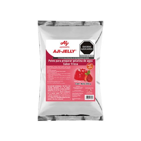 Gelatina Fresa Agua 350gr Aji-Jelly