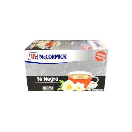 Te Negro McCormick con 25 sobres