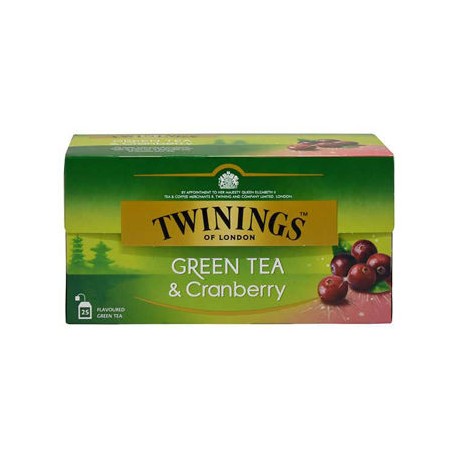 Te Verde con Arandano Twinings paquete 25 sobres