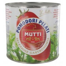 Tomate Entero Pelado Mutti Lata 2.5 Kg