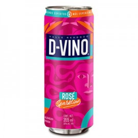 Vino Rosado D-Vino 12 Latas/355 ml