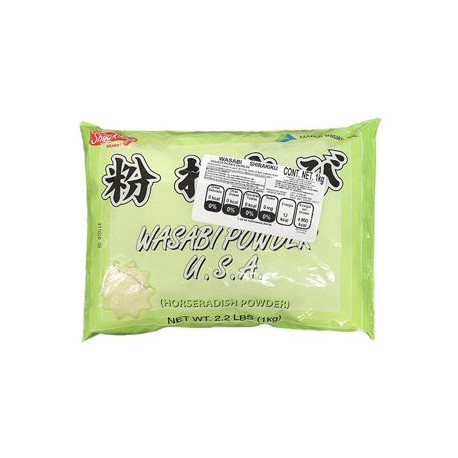 Wasabi en polvo Shirakiku Bolsa de 1 Kg