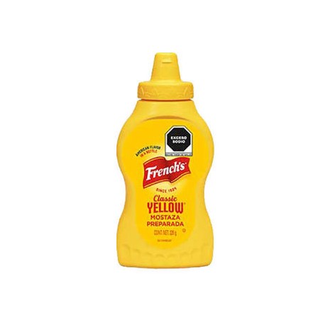 ZProvicionalMostaza Frenchs Squeeze 226 g Clasica YELLOW