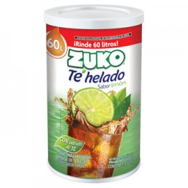 Zuko Te Helado Sabor Limon Bote 450gr Rinde 60 Lt