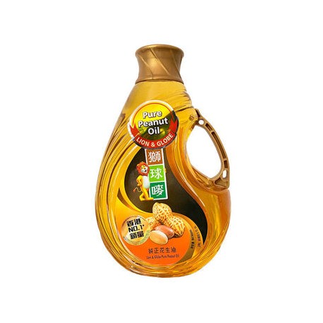 Aceite Puro de Cacahuate Lion & Globe 2 L