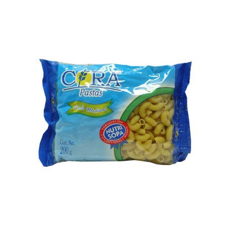 Pasta Codo Mediano 20 de 200 g Perla/ Cora