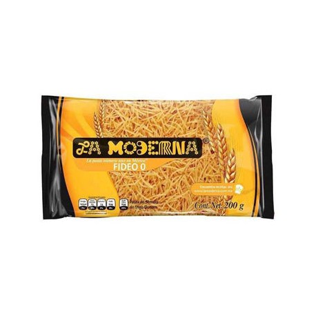 Pasta Fideo No. 0 Moderna 20 de 200 g