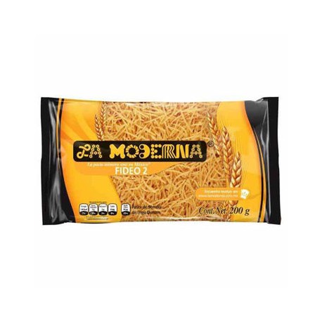 Pasta Fideo No. 2 Moderna 20 de 200 g