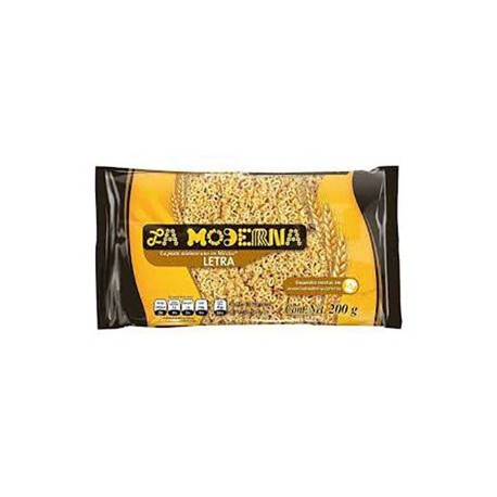 Pasta Letra 20/200 Gr. Moderna