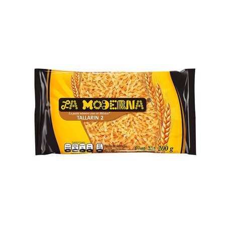 Pasta Tallarin No. 2 20/200 Gr. Moderna