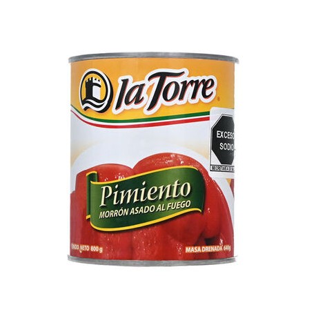 Pimiento Morron Lata 800Gr Torre