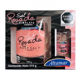Sal de Grano Rosada (Gourmet) 315 Gr Altamar