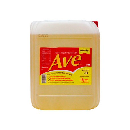 Aceite Vegetal AVE 20 Lts. Action Fry Soya-Canola