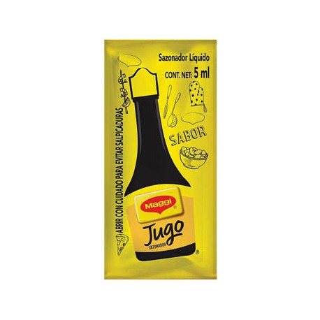 Jugo Sazonador Maggi Sachet 408  Sobres de 5 mL