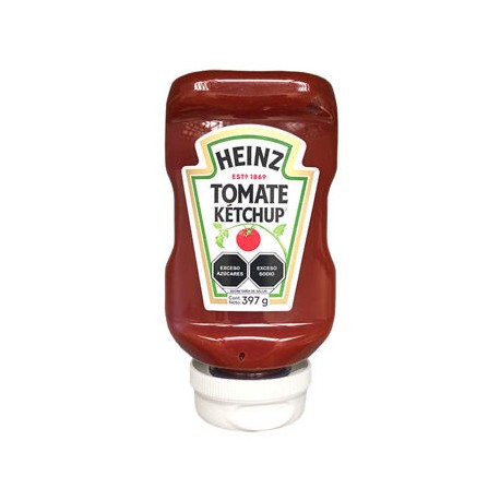 Ketchup Heinz transparente de 397 g