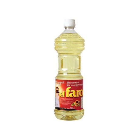 Aceite vegetal Faro 12 de 900 ml botellas