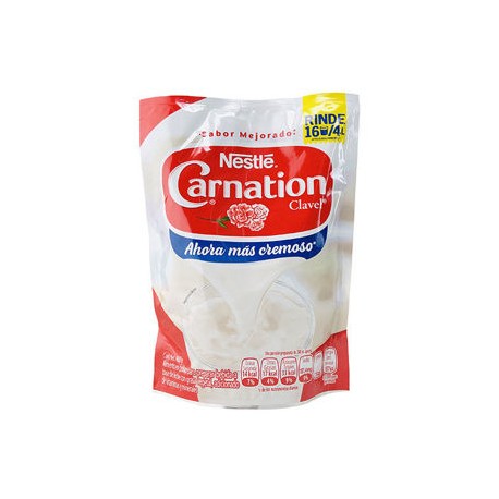 Leche en polvo Carnation Nestle de 460 g (Rinde 4 L) Clavel