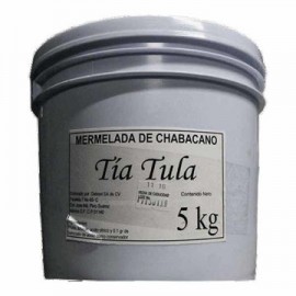 Mermelada Chabacano Tia Tula Cubeta 5 Kg