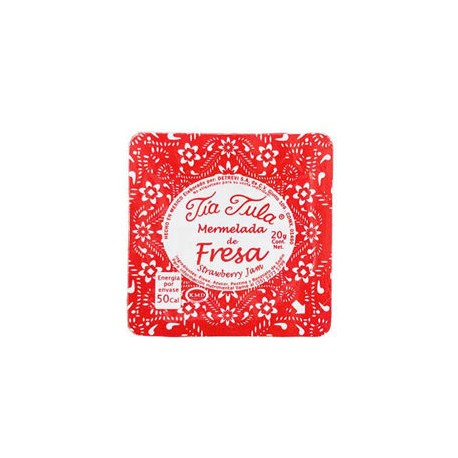 Mermelada Fresa Tia Tula 250 blister de 20 g