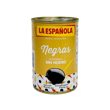 Aceituna Negra Deshuesada La Española 350 gr