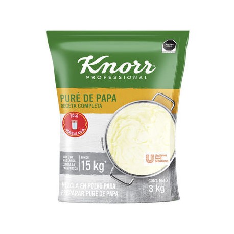 Pure de Papa Knorr 3 Kg.