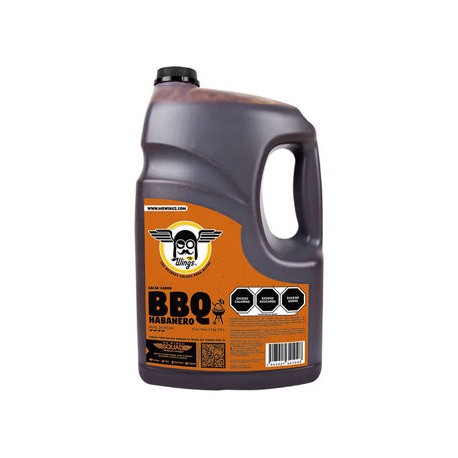 Salsa Barbecue BBQ Habanero Mr. Wings 3.8 L